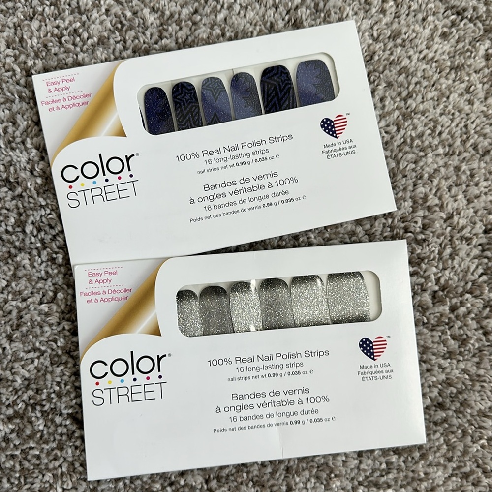 Color Street Nail Polish Strips Bundle